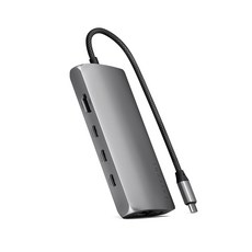 사테치 USB C타입 8in1 멀티포트 허브 어댑터 8K 이더넷 V3, 단품