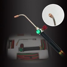 氧焊槍 液化氣煤氣高溫火槍 空調銅管打金火槍丁烷氧氣乙炔美國焊槍氣焊槍 氣焊工具 焊接工具 焊槍 焊炬 好用方便, 大槍嘴氧氣火槍一套, 1個