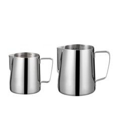 포리야 밀크피쳐 눈금형 라떼아트 우유저그 스팀피쳐, 350ml, 1개 350ml, 1개