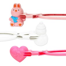 스노우 메이커 눈집게 3종 세트(랜덤), 1개