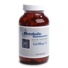 METABOLICMAINTENANCE Cal Mag 1 2 粒膠囊, 120顆, 1罐