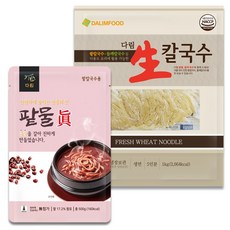 다림식품 진한팥물 팥칼국수 5인분(면+팥물), 1세트, 3.5kg