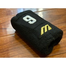 逸品! Mizuno Pro 大M金標 小久保裕紀 大榮鷹時期 支給品/實戰 護腕 (美津濃 棒球 壘球 棒壘 軟銀鷹), 1個