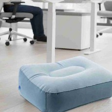 무발포 쿠션형 다리 받침 에어 쿠션 여행용쿠션