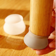 4cm 실리콘 의자 다리발 가구 끌림 방지 4개 의자발 씌우개 고무 SSG-1707, 핑크4P