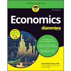 (영문도서) Economics for Dummies: Book + Chapter Quizzes Online Paperback, For Dummies, English, 9781394161331
