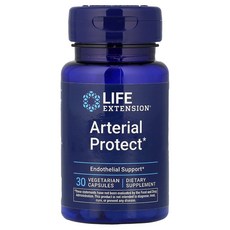 Life Extension 아터리얼 프로텍트 베지테리안 캡슐, 30정, 1개