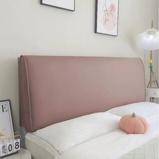 침대 헤드쿠션 탈부착 라탄 엠보싱 침대헤드보드 등쿠션, 테크패브릭로즈핑크