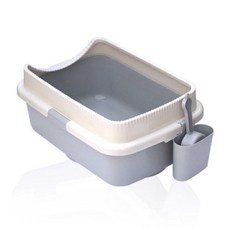 탐나는 고양이 화장실 평판(화이트/그레이) hoo+840uh