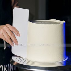 도구 대형 베이킹 제빵 반죽칼 스크래퍼 케이크 롱 아이싱 스크레퍼, 1개