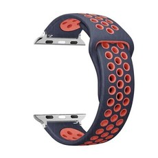 밴드 스포츠 스트랩 통기성 팔찌, 1개, 11. 52 Blue-Black-Mango