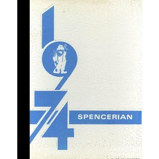 RePRINT 프린트 1974 YEAR 이어book: SOUT 아웃h Spencer HIGH 하이 School Rockport Indiana