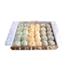 빚고을 "복이 깃든 떡" 3색두텁떡, 3개, 1.8kg