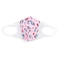 산리오(SANRIO) 산리오 마스크 부직포 입체 어린이용 10매 헬로키티 키티짱 hello kitty 3층 구조 귀가 아프지 않도록 부드러운 소재의 평고무 사용 소녀 캐릭터 SAN