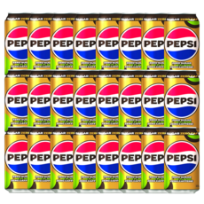 펩시콜라 제로슈거 라임향 제로카페인 355ml x 24캔, 24개