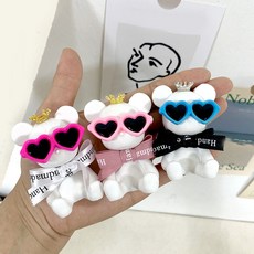 핸드메이드 베어브릭 석고방향제 답례품 돌 결혼식, 연핑크, 미드썸머나잇