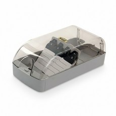 인덱스 명함박스 거치대 정리함 플라스틱 명함통 케이스 똑템, 1개