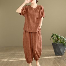 생활한복 상하세트 개량 법복 절복 큰사이즈 철릭