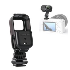 DJI OSMO Nano용 접이식 콜드 슈 어댑터 마운트 360도 회전 가능한 180도 기울일 수 있는 OSMO 나노 홀더 케이지 프레임/DSL 카메라용, DJI OSMO Nano용 접이식 콜드 슈 어댑터 마운