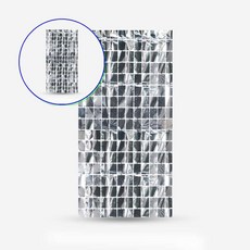 쌍문상회 장식 파티 은박 수술 커튼 블럭 실버 소품 생일 데코 40872EA, 본상품