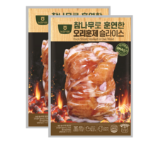 [임박특가] 농협 깔끔한 참나무 훈연 오리훈제 (모짜렐라치즈 1개증정), 400g, 2개