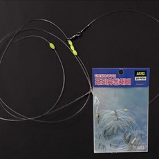 루어낚시 용품 쭈꾸미 갑오징어 쭈갑 채비 프리 가지, 1개