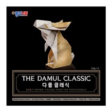 종이나라 다물 클래식 15cm 1갑 종이접기 전문가용 5색 10매, 1개