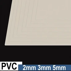 두께 235mm PVC 보드 및 베 용 플라스틱 시트 소프트 천장 맞춤 가공, 200x200x2mm 3Pcs