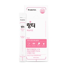 링티 복숭아맛, 11.6g, 10개