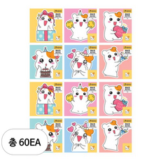 아이비스 에비츄 축하카드, 랜덤발송, 60개