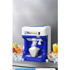 만들기 빙수기 간얼음 대형 강력 제빙기 팥빙수 눈꽃 슬러시, I. 5L 업그레이드형 대용량 금속 회전판
