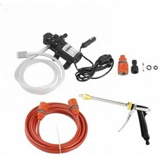 12볼트 차량용 전기 캠핑 샤워기 RV 캠핑카 여행 애완동물 야외 휴대용 고압 세척기 펌프, 12볼트 차량용 전기 캠핑 샤워기 RV 캠핑카 여행 애