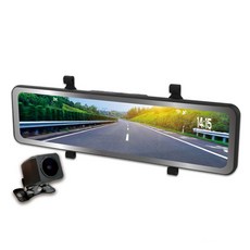 ALC 後視鏡大觸控螢幕雙鏡頭行車記錄器Dash Cam CX30 32G
