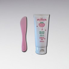 팀스모어 꿀곰 인샤워 각질케어 제모크림 딸기우유 향, 1개, 200ml