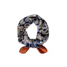 Tim & Tina Square 100% 멀베리 실크 53.3 x 53.3cm21 21인치 헤어 스카프 헤드 슬리핑 랩 새틴 헤드 S40 블루 및 그린 캐슈 169181, S3 캐슈 캐러멜 엣지