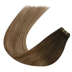 쿠쿠스토어 Ugeat 헤어 위브 익스텐션 여성 부드러운 천연 번들 14-24 인치 100G 바느질, 01 > = 45, 03 20 inches 100G, 02 4-10-1