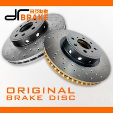 日亞制動 WRX 速霸陸 原廠規格 煞車碟盤 輕量版（極致輕量）打洞劃線碟 原廠碟盤 制動性提升 多活塞改裝, 1個, 2013年～｜前輪｜316mm,一體式｜全打洞版