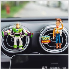 토이스토리 송풍구 디퓨저 차량용 소품 실내 장식, 1세트, B세트-3종