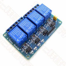 祥昌電子 4路 5V 繼電器模組 光耦隔離 RELAY 光耦繼電器模組, 1個