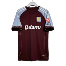 아스톤빌라 반팔 유니폼 상의 트레이닝복 헬스복 25 26시즌