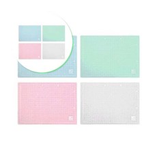 쌍문상회 파츠 1개 자재 부품 윈 핑크 데스크패드 반투명커팅매트 A4 300x215mm 소모품 40872EA, 본상품