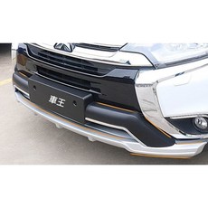 【車王小舖】三菱 Mitsubishi 2017 Outlander 前後保桿 保護桿 防撞桿 運動款 競技版, 1個