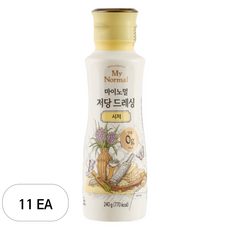 마이노멀 저당 시저 드레싱, 240g, 11개