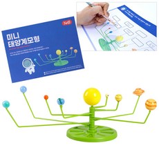 미니 태양계 모형 + 활동지 우주 행성 키트, 1개
