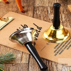 뮤르가즘 클래식 핸드벨 작은종, 65mm 금색, 1개, 금색