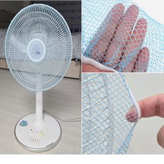모먼트픽 선풍기 안전망 손끼임방지, 핑크