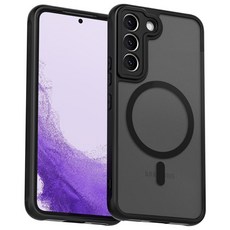 별다섯 핸드폰 맥세이프 반투명 매트 케이스 변색에 강한 자력 마그네틱