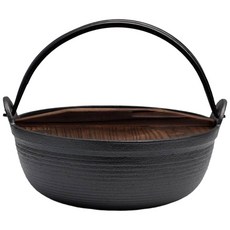 咕咕烘培 加厚鑄鐵日式壽喜燒鍋 湯鍋 - 多用途烹飪鍋具，家用必備, 1個