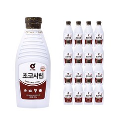 푸드올마켓_ 스위트웰 초코시럽 500g 한박스 (500g x 16ea)