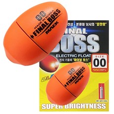 맥 / 파이널 보스 전자 기울찌 / 끄심바리용 / 대형 전자 기울찌 / 선상 본류대 낚시의 끝판왕 / 2LED 탁월한 시인성과 예민성 / 조류 타기 왕 / 벵에돔 참돔 감성돔, 1개